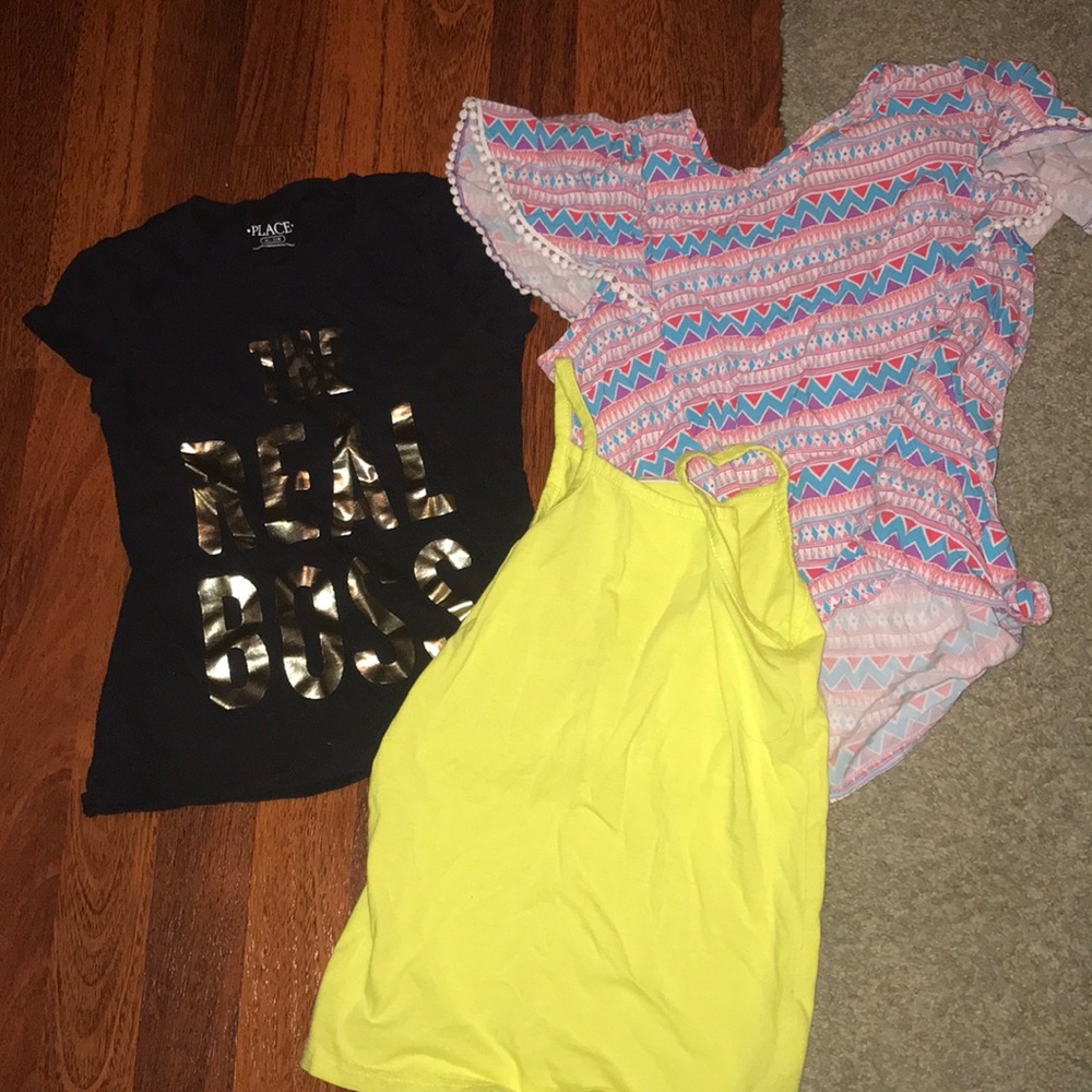 2 Shirts 1 tank top